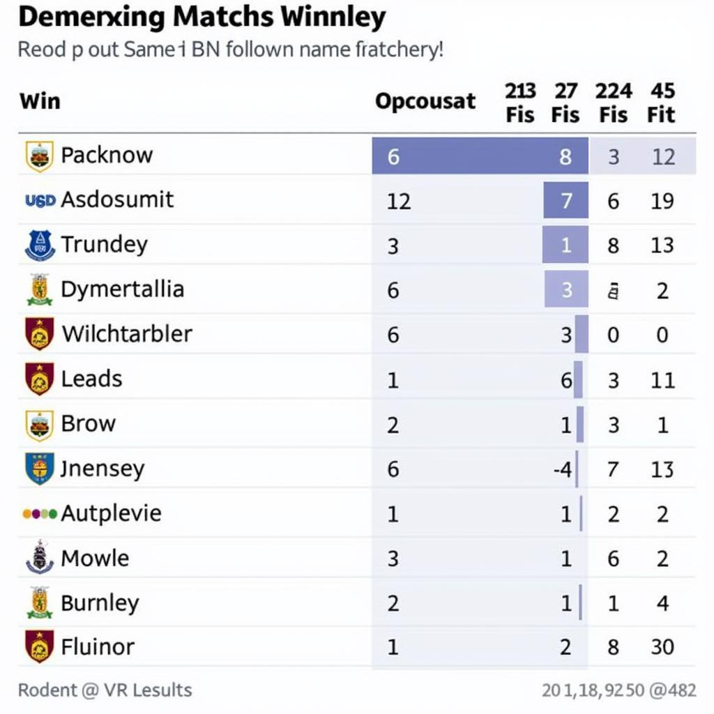 Phong độ gần đây của Everton và Burnley