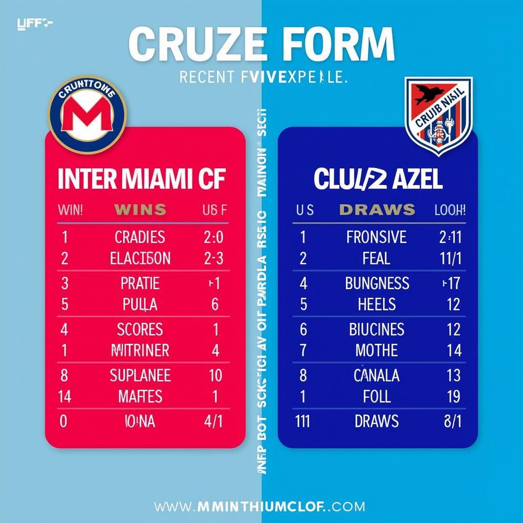 Phong Độ Hiện Tại Của Miami và Cruz Azul