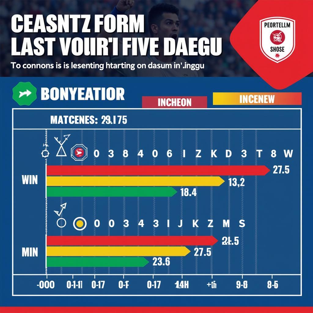 Phong độ gần đây của Incheon và Daegu