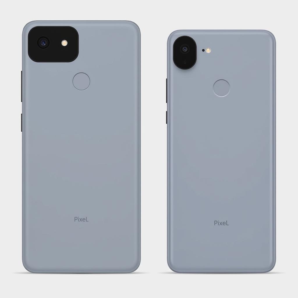 So sánh thiết kế Pixel 3 và Pixel 3 XL