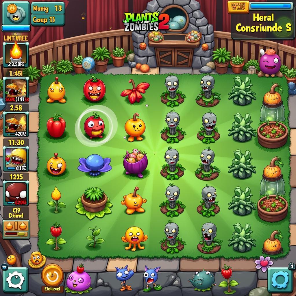 Plants vs Zombies 2 Gameplay