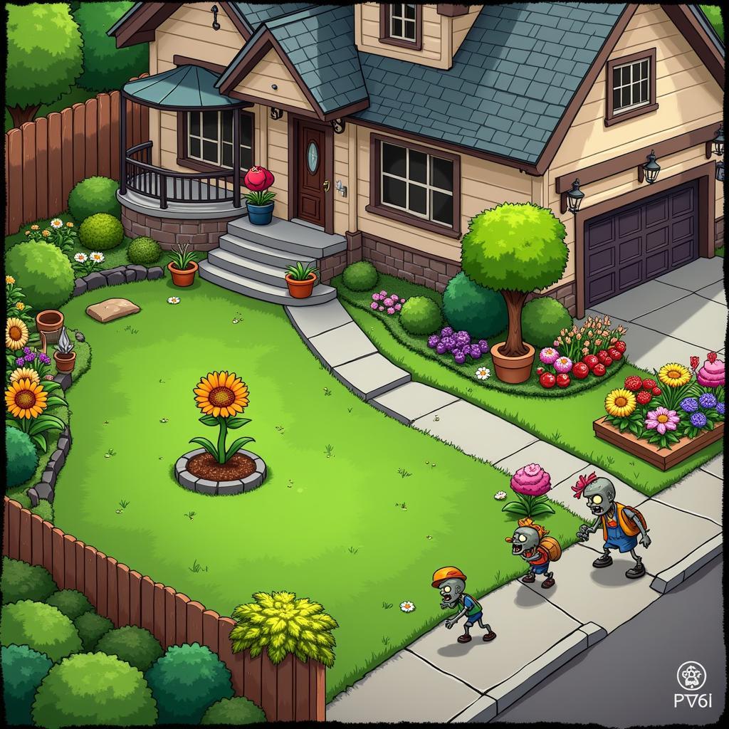 Plants vs. Zombies Gameplay Screenshot