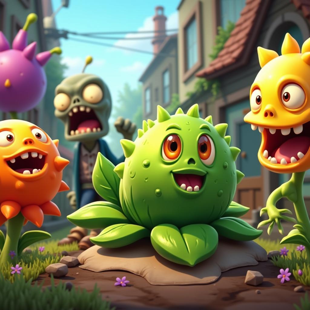 Plants vs Zombies HD Đồ Họa Đẹp