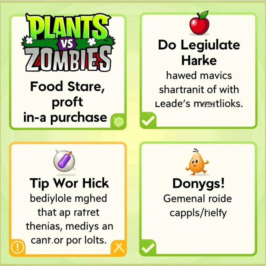 Plants vs Zombies Lựa Chọn An Toàn