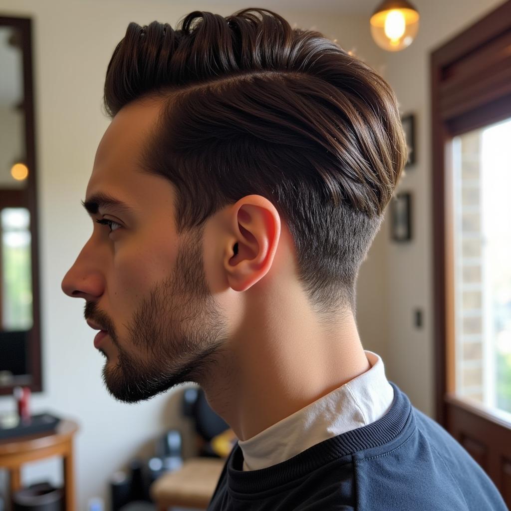 Pomade tạo kiểu tóc bóng bẩy