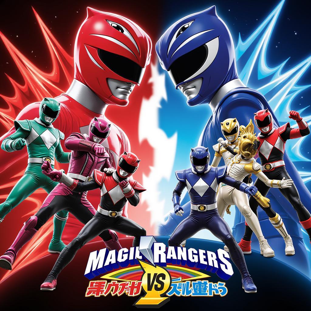 Poster phim Magiranger vs Dekaranger