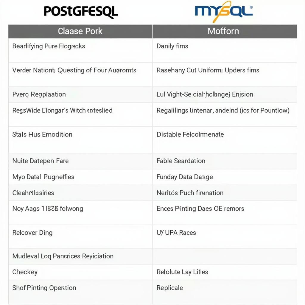 PostgreSQL vs MySQL: So sánh chi tiết