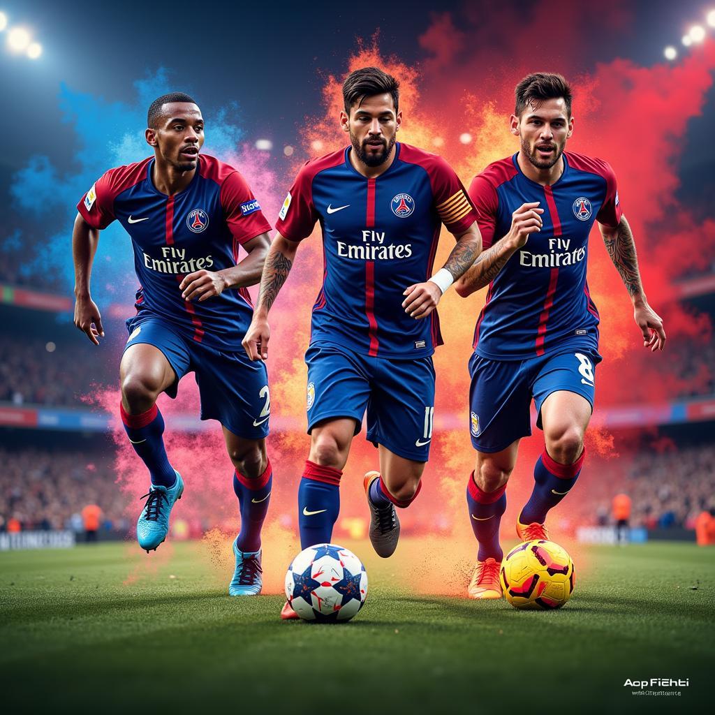 PSG's Attacking Trio