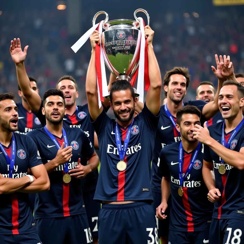 PSG chinh phục đấu trường Champions League