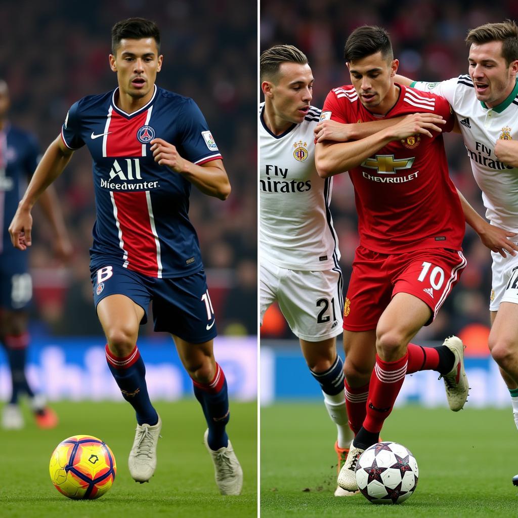 PSG vs MU: Những pha bóng đẹp mắt