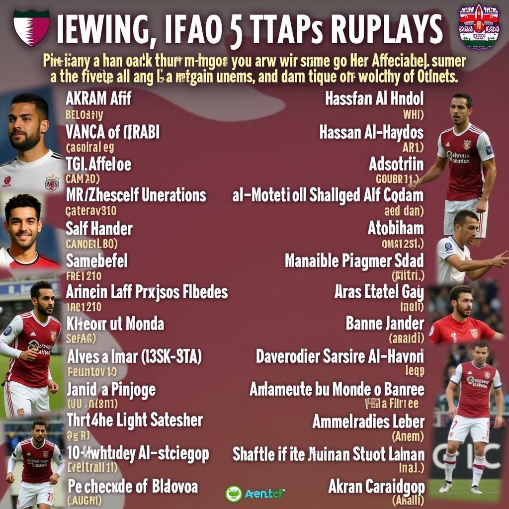 Những ngôi sao sáng giá Qatar vs Iraq