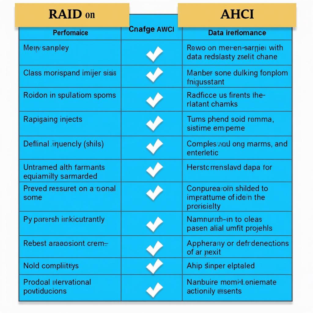 So sánh RAID on và AHCI