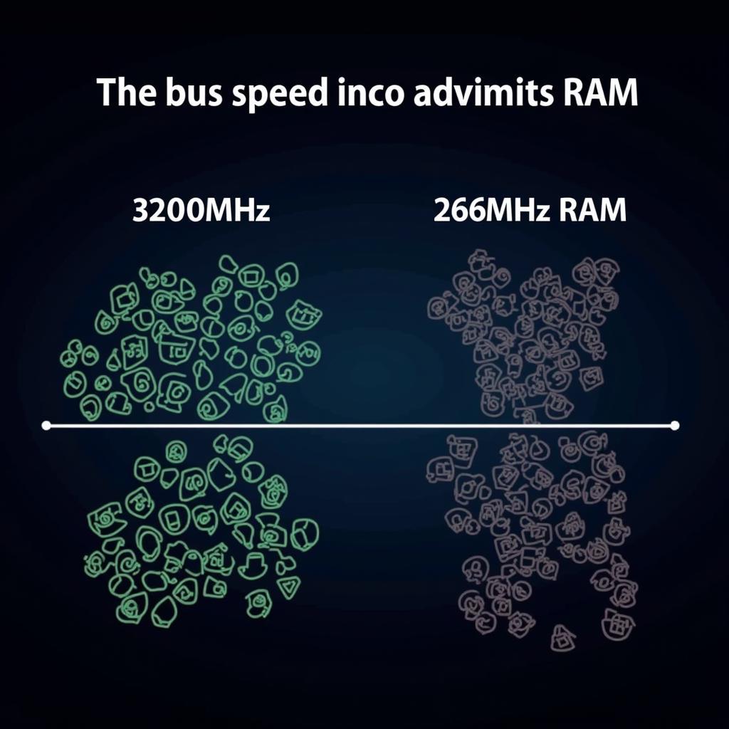 So sánh tốc độ bus RAM 3200 vs 2666