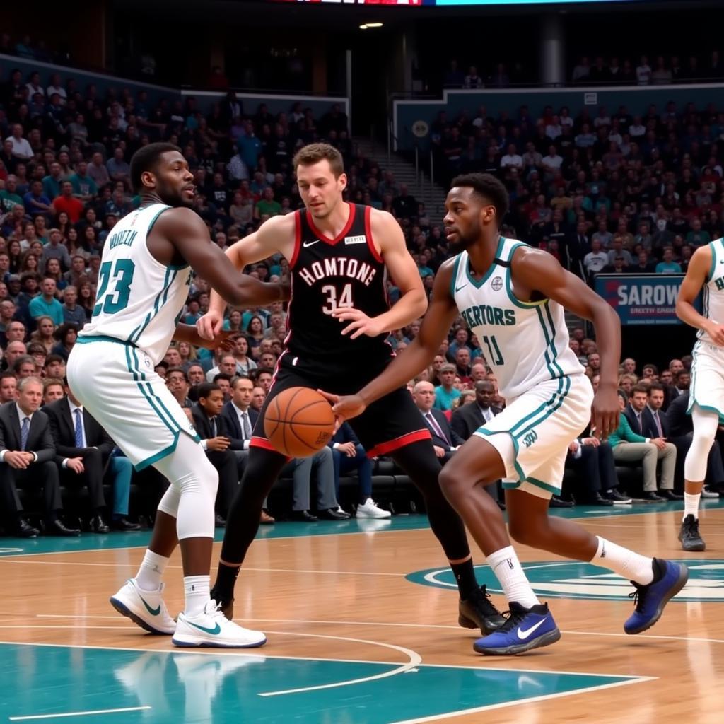 Toronto Raptors đối đầu Charlotte Hornets