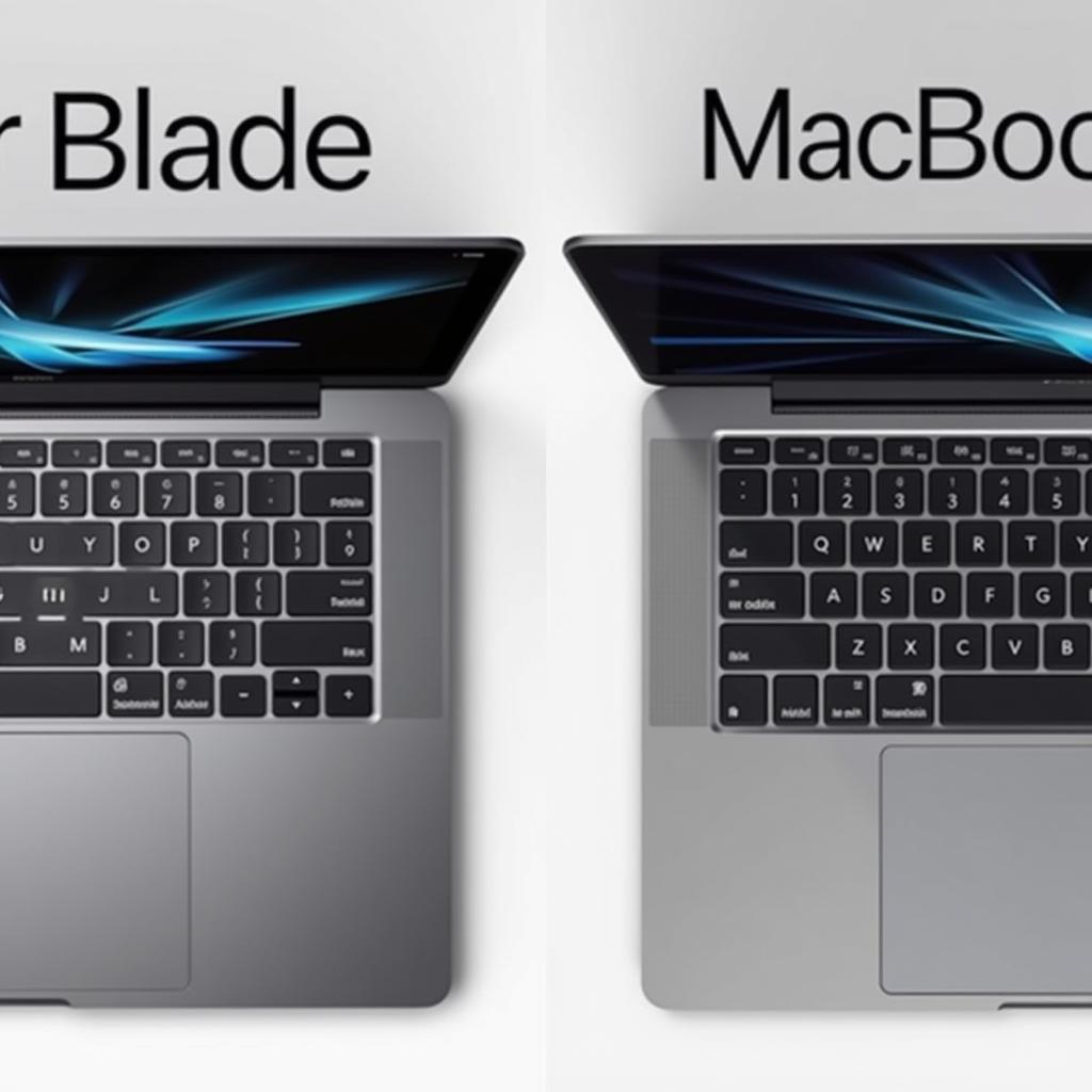 So sánh thiết kế Razer Blade và Macbook Pro