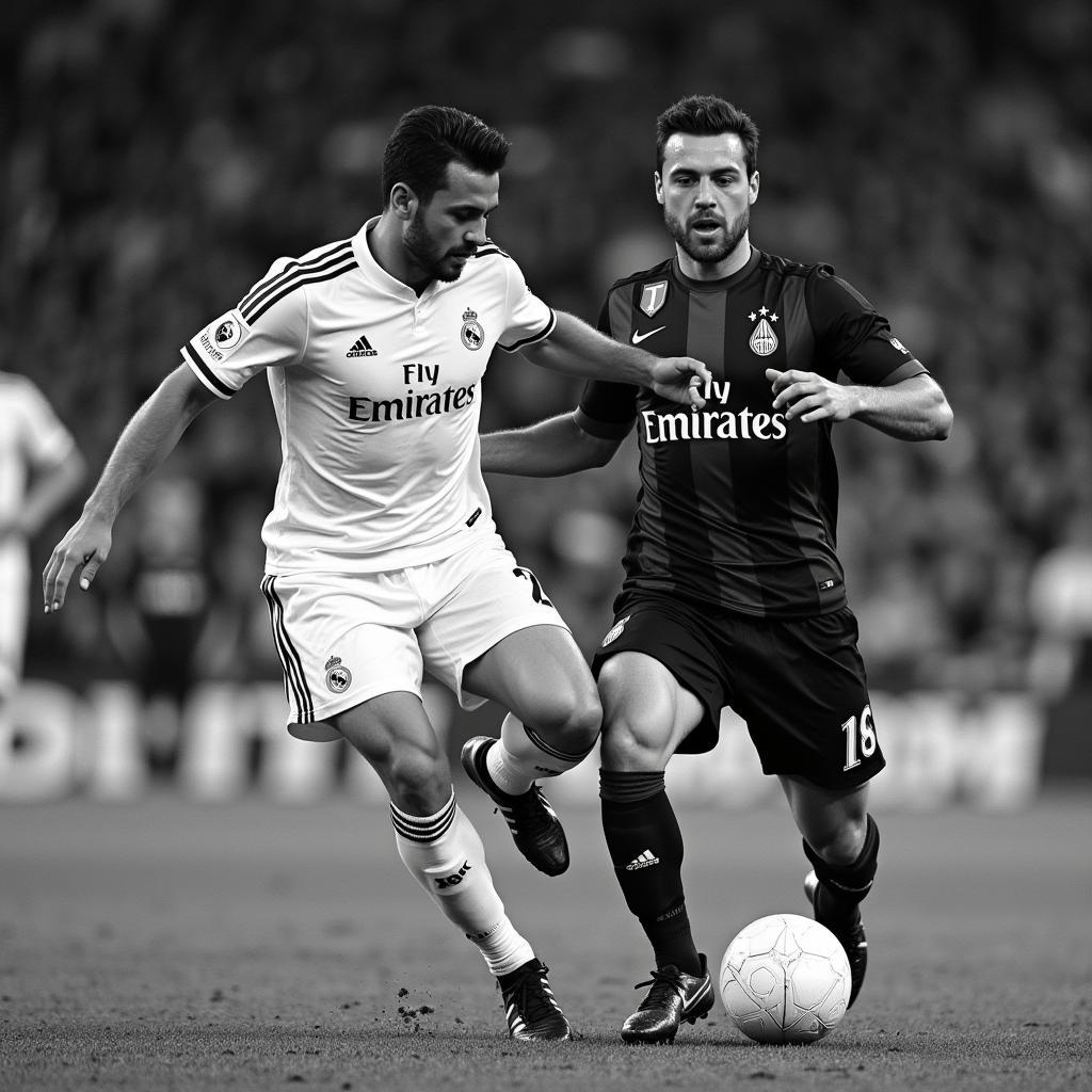 Real Madrid vs AC Milan: Khoảnh khắc đối đầu nảy lửa