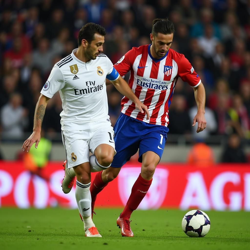 Real Madrid vs Atletico Madrid khoảnh khắc kinh điển