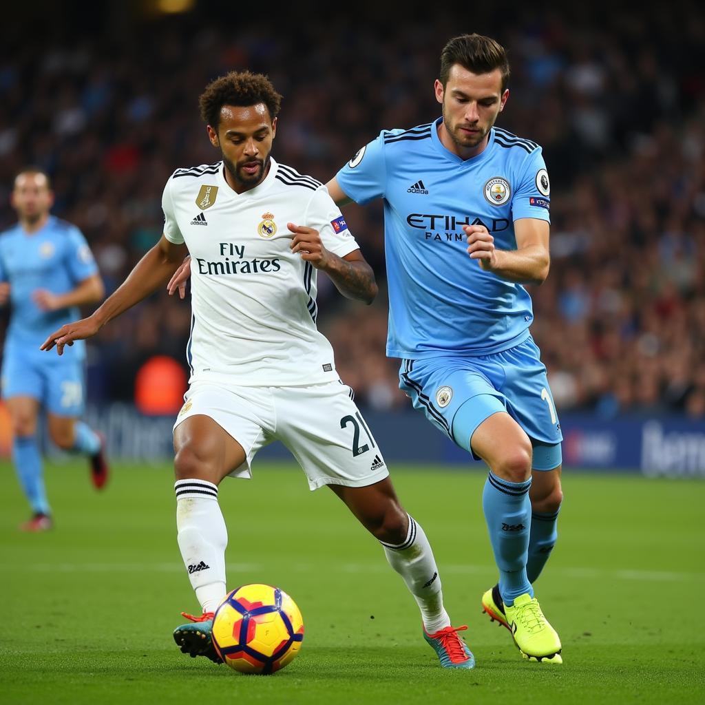 Real Madrid vs Man City: Cuộc đối đầu kinh điển