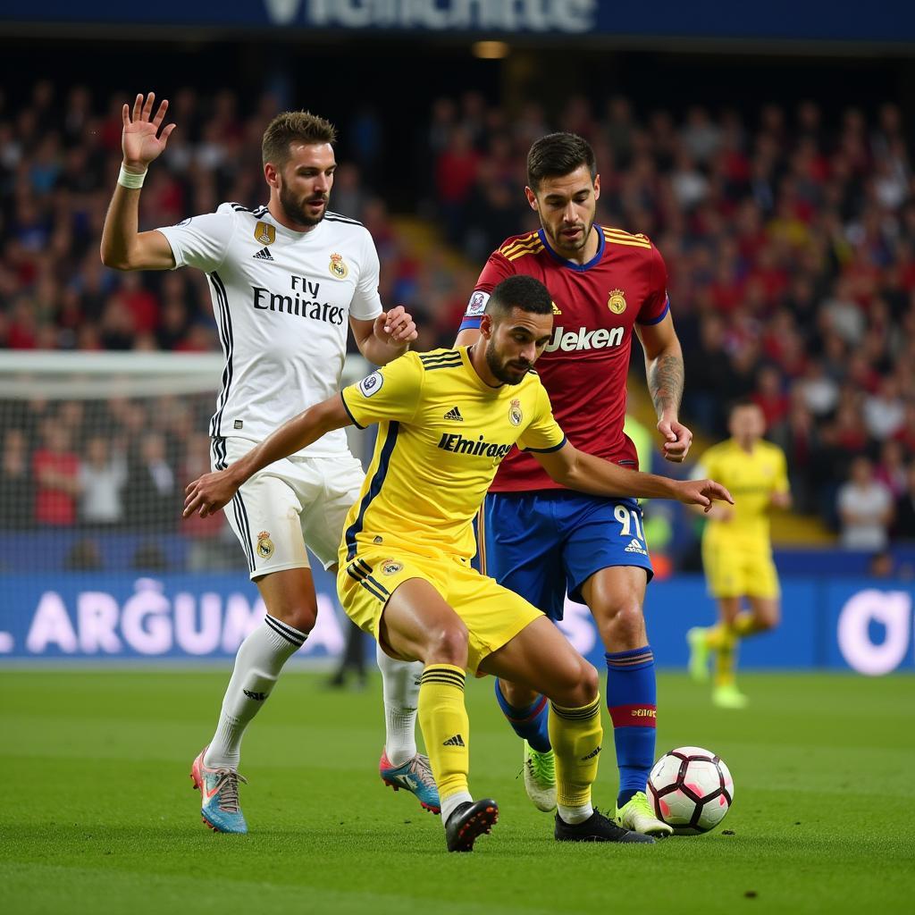 Trận đấu giữa Real Madrid và Villarreal