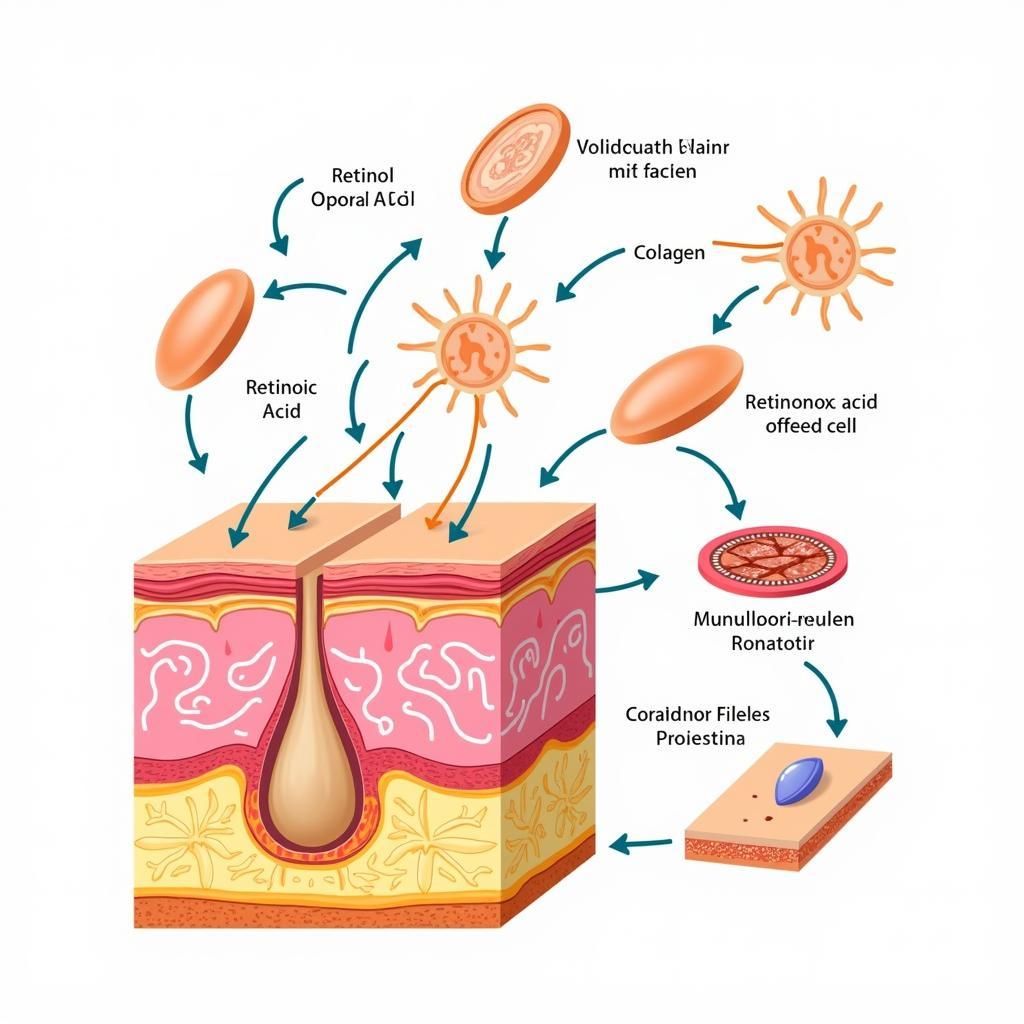 Cơ chế hoạt động của Retinol