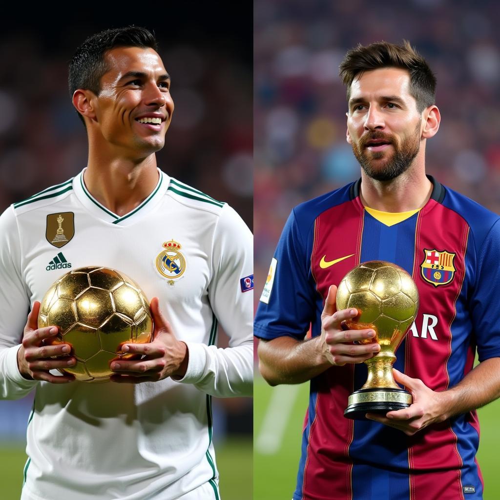 Ronaldo và Messi: So sánh kỷ lục