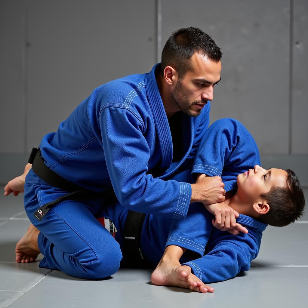 Ryron Gracie thể hiện kỹ thuật BJJ điêu luyện