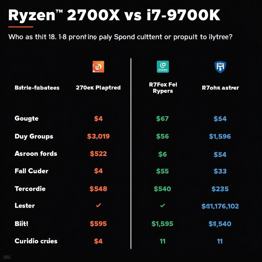 So sánh giá Ryzen 2700X và i7 9700K