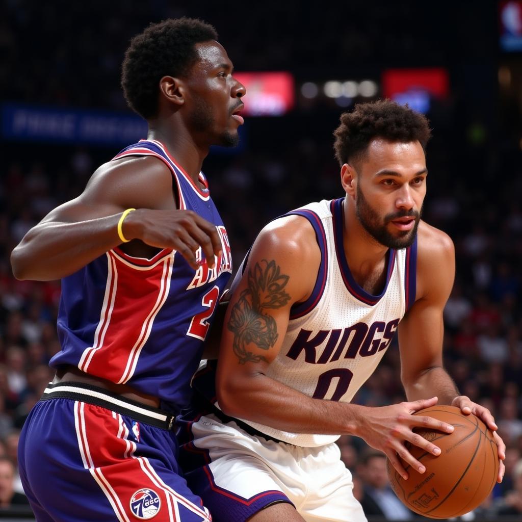 Sacramento Kings đối đầu Philadelphia 76ers