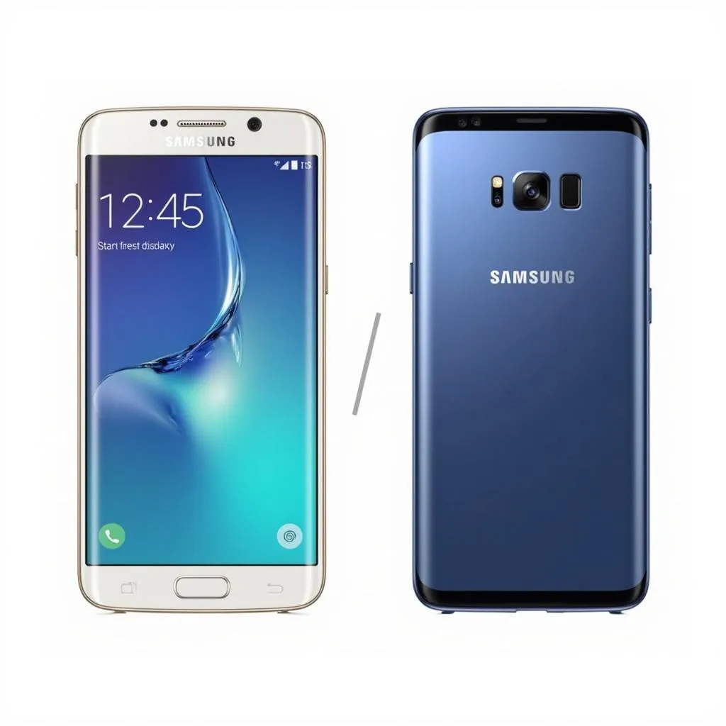 So sánh thiết kế Samsung Galaxy S7 và S8