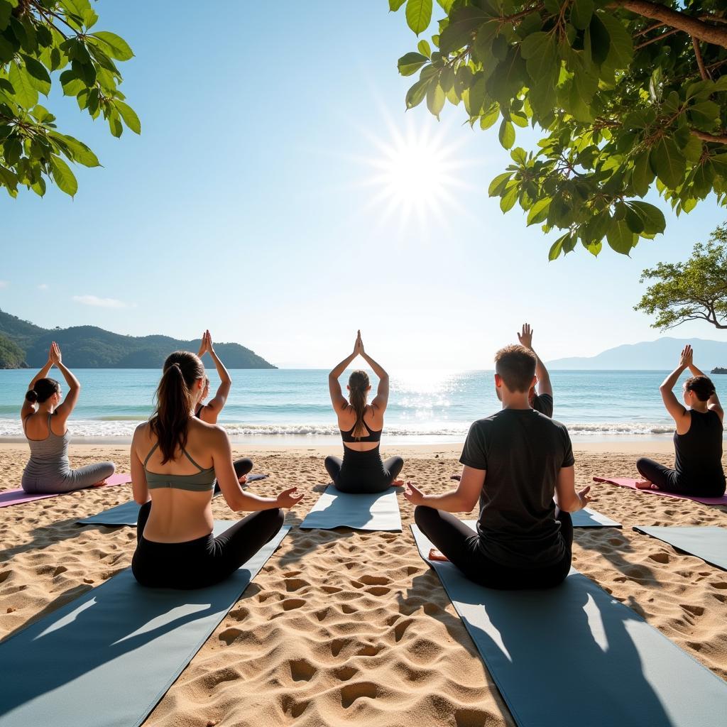 Lớp học yoga và thiền định ở Samui