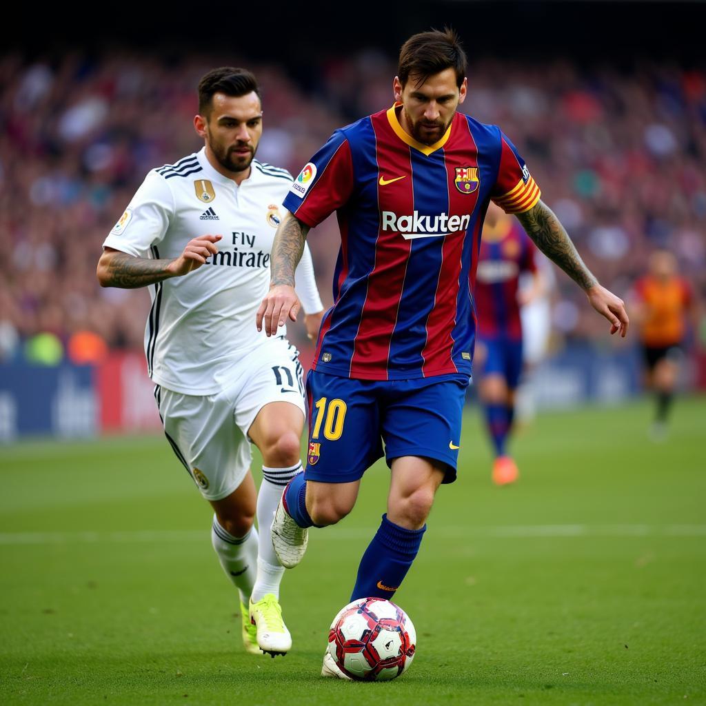 Siêu sao bóng đá trong trận Real vs Barca