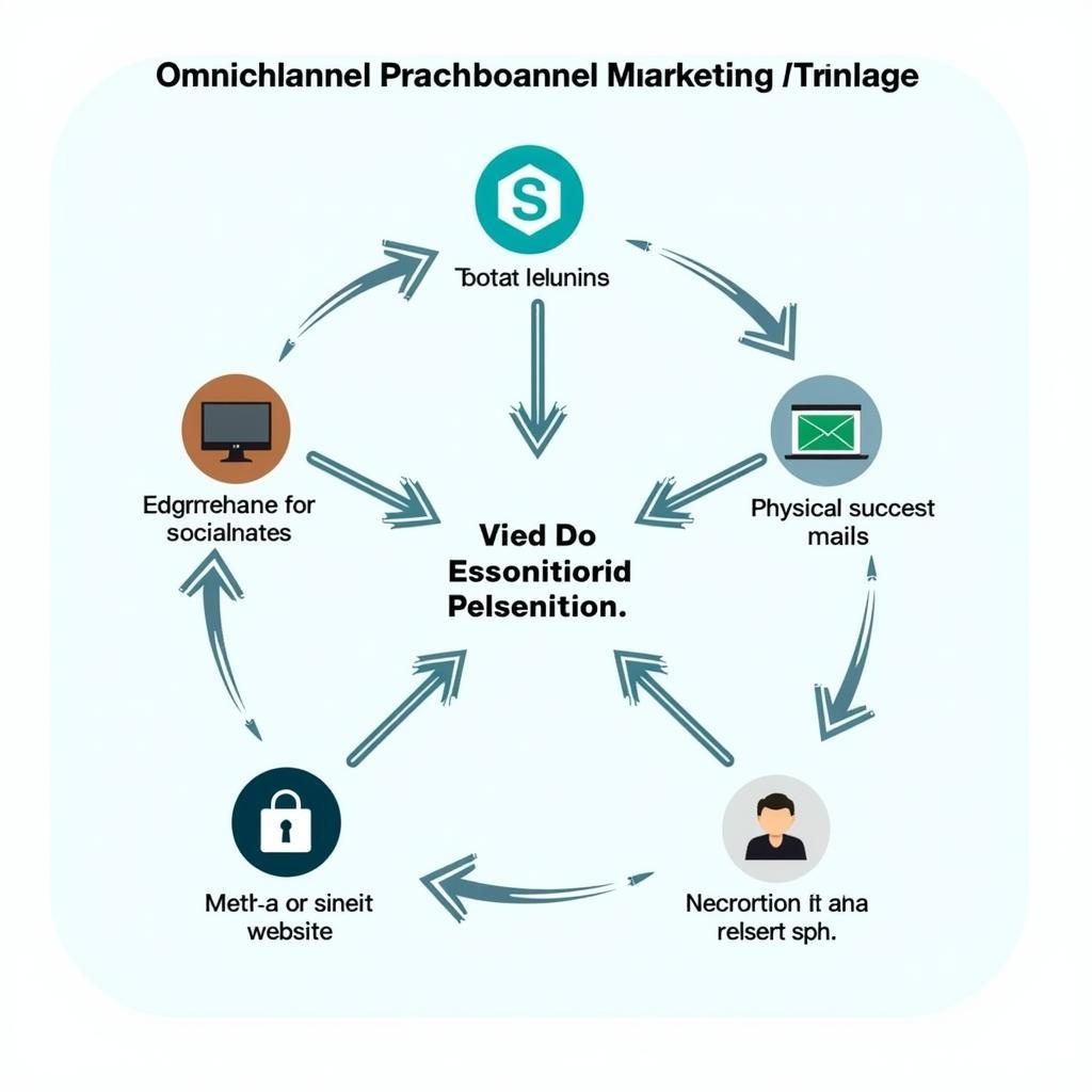 Sơ đồ omnichannel marketing