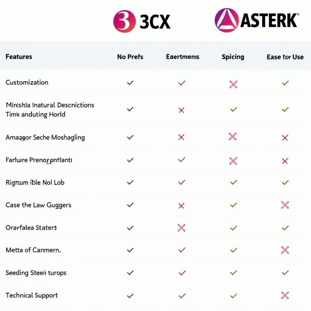 So sánh 3CX và Asterisk