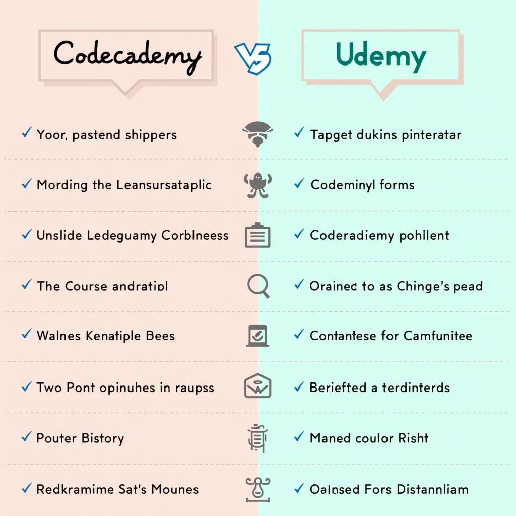 So sánh Codecademy và Udemy