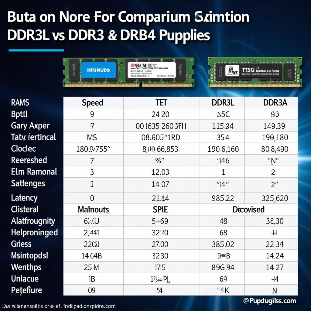 So sánh DDR3L và DDR4