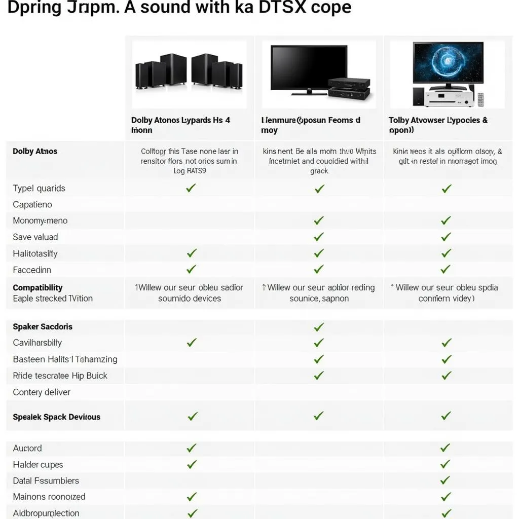 Bảng so sánh chi tiết Dolby Atmos và DTS:X