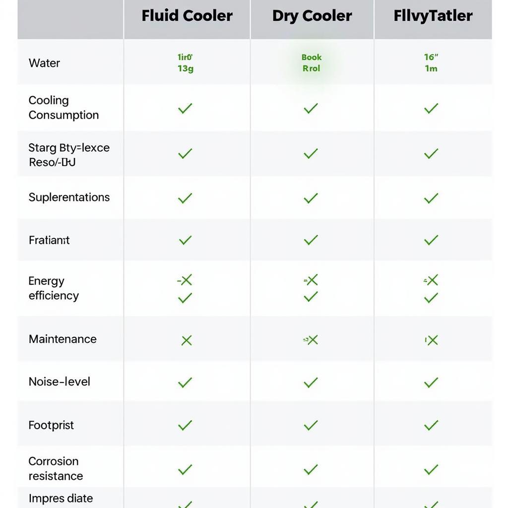 Bảng So Sánh Fluid Cooler vs Dry Cooler