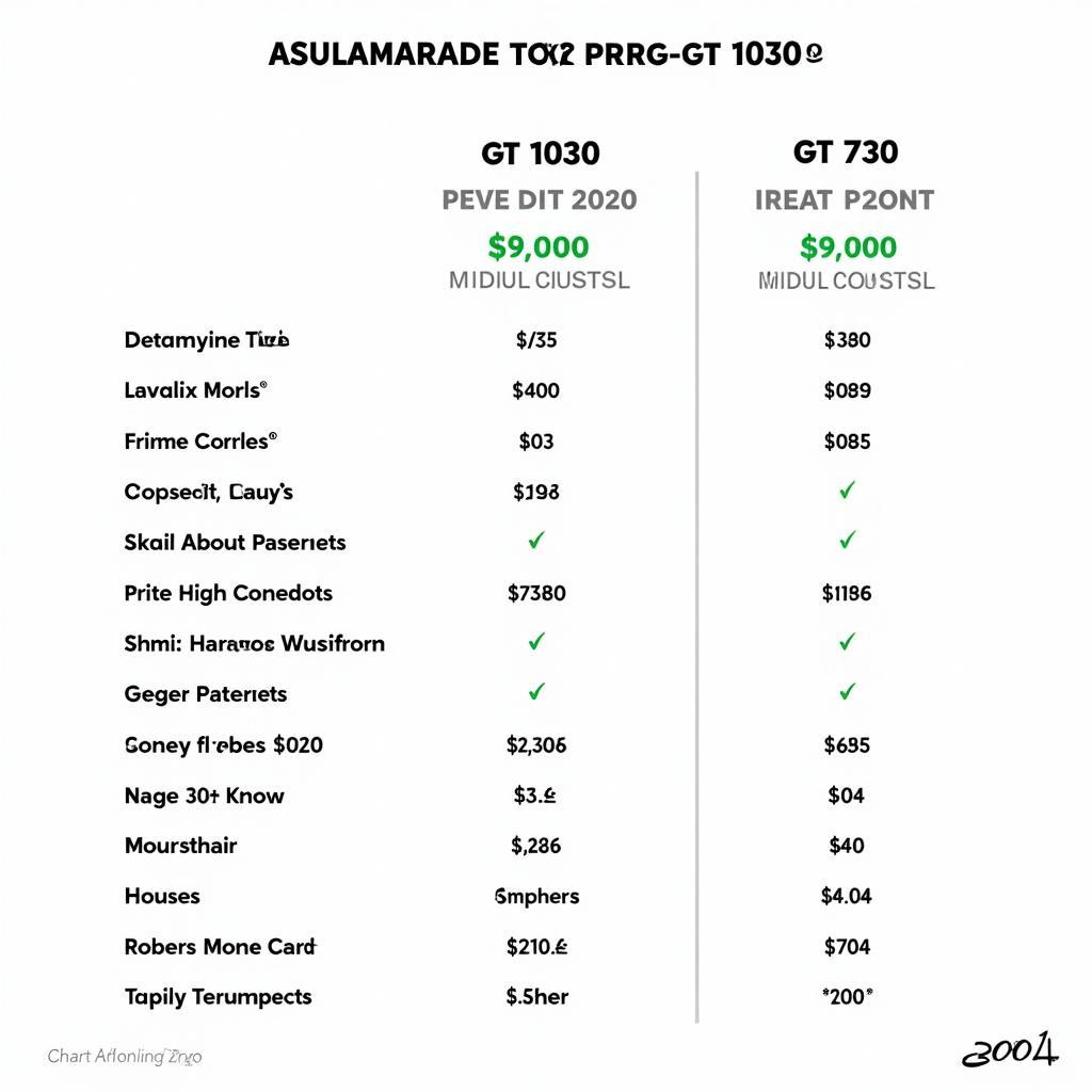 So sánh giá GT 1030 vs GT 730