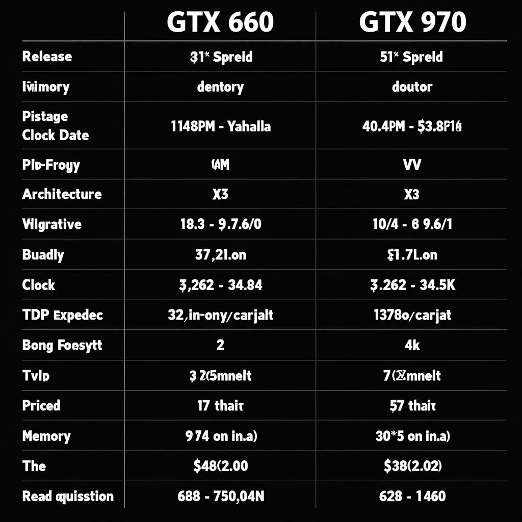 So sánh GTX 660 và GTX 970