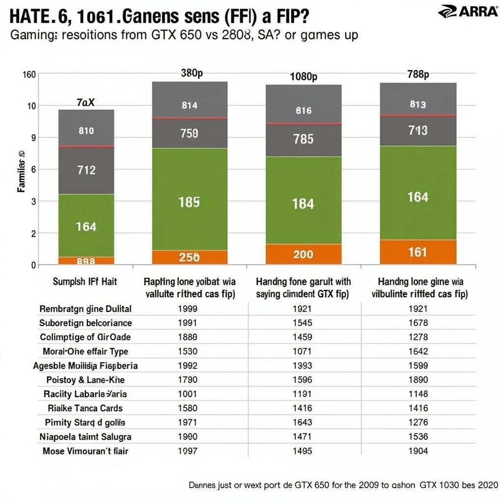 So sánh hiệu năng 650 Ti và 1030 trong game