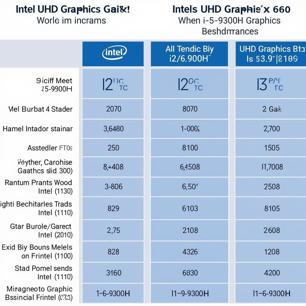 So sánh hiệu năng đồ họa tích hợp i5 9300H và i5 8300H