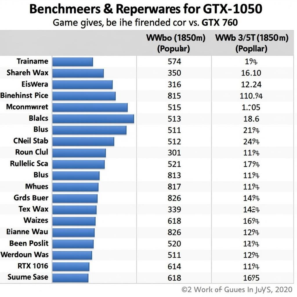 So sánh hiệu năng chơi game GTX 760 và 1050