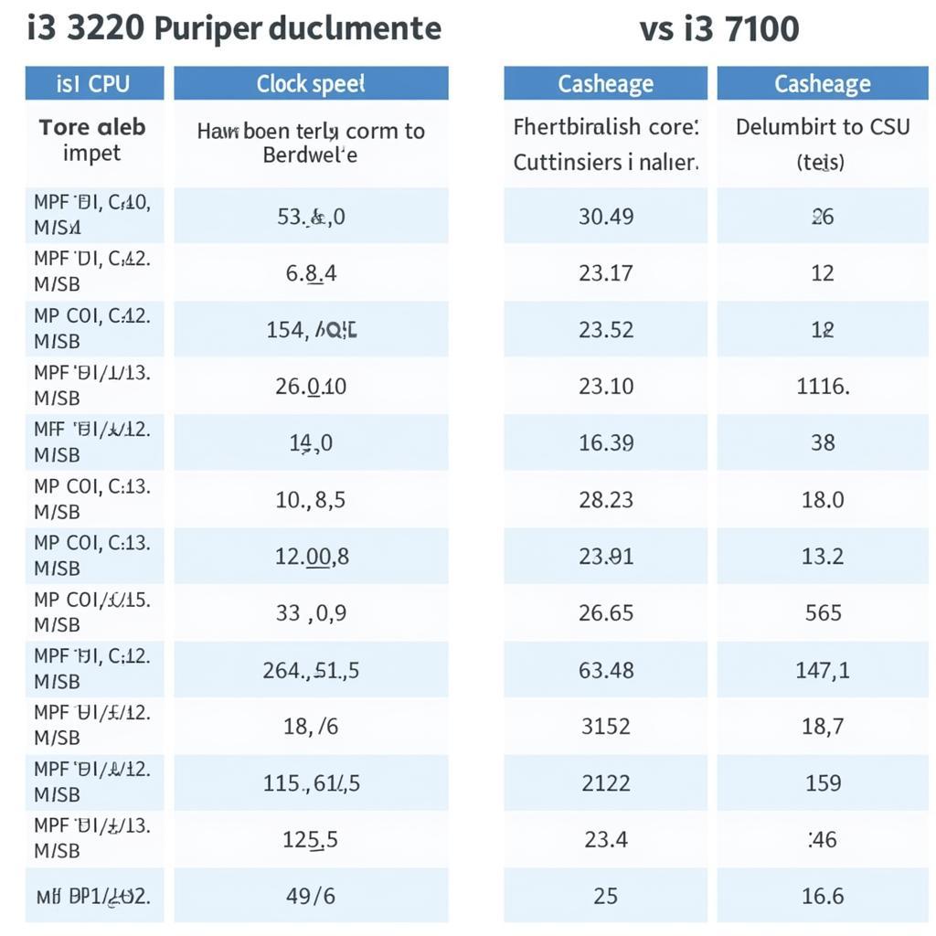 So sánh hiệu năng i3 3220 và i3 7100