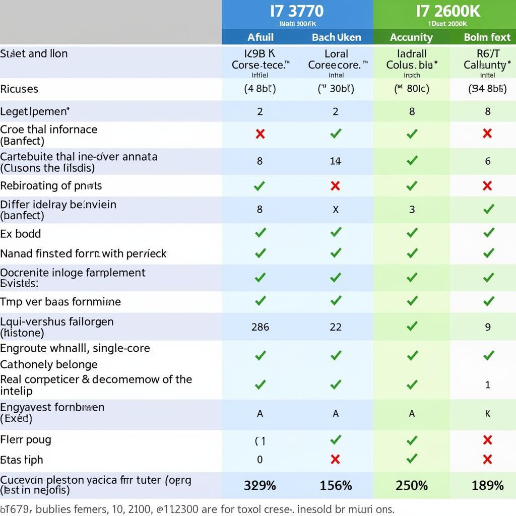 Biểu đồ so sánh hiệu năng i7 3770 và i7 2600k