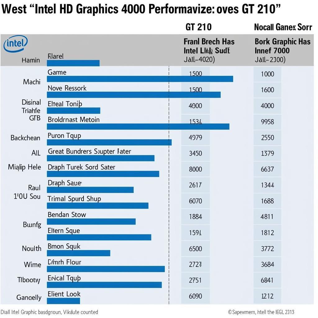 So sánh hiệu năng Intel HD Graphics 4000 và GT 210