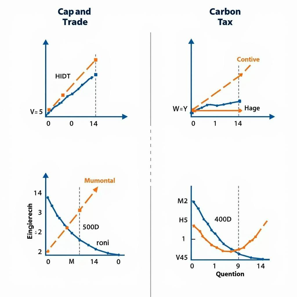 So sánh hiệu quả kinh tế giữa Cap and Trade và Carbon Tax