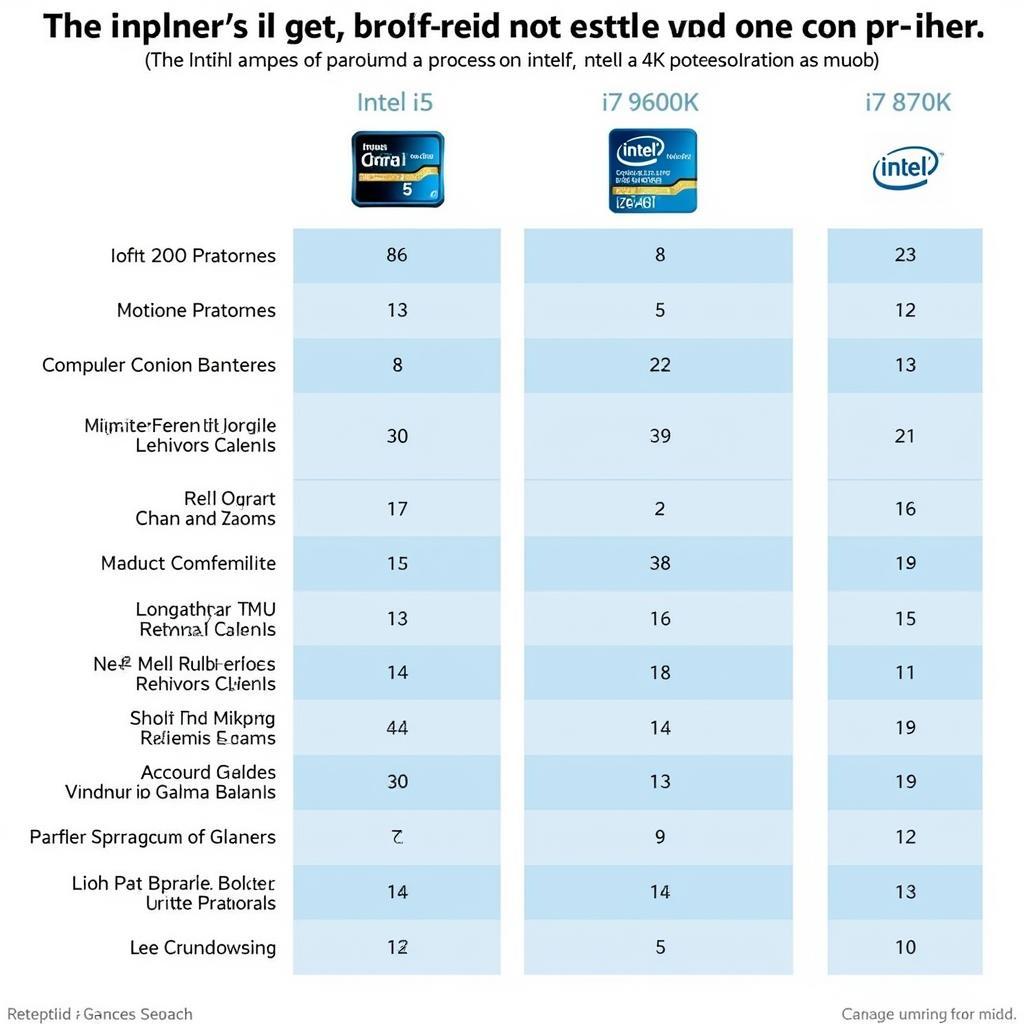 So sánh Intel i5 9600K và i7 8700K: Hiệu năng game