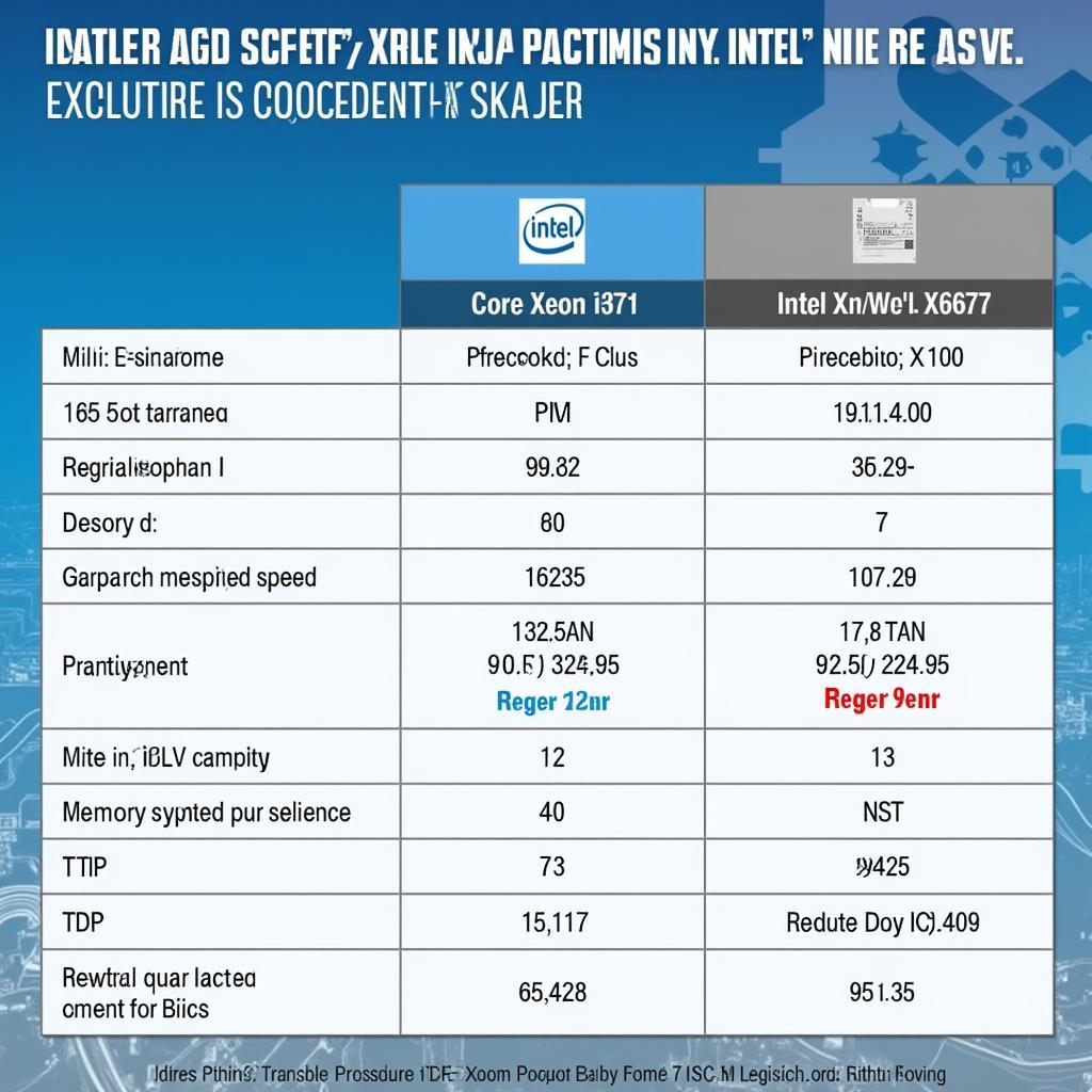 So sánh Intel Xeon X5677 và i7