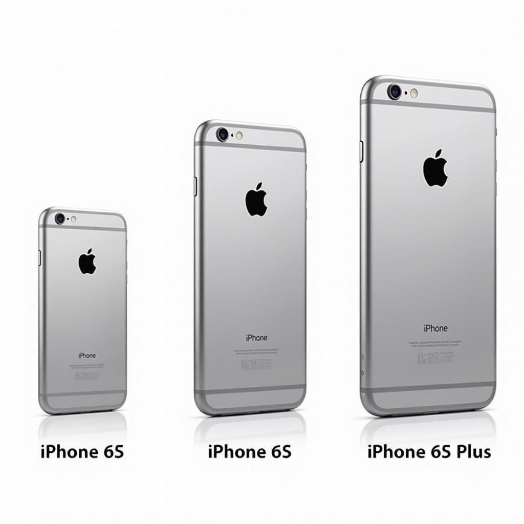 So sánh iPhone 6, 6s và 6s Plus