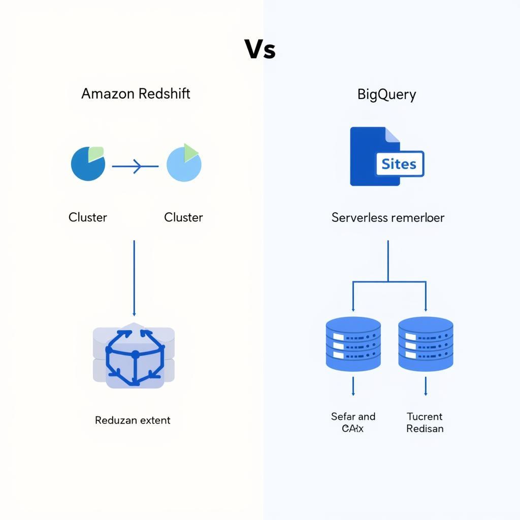 So sánh kiến trúc Amazon Redshift và Google BigQuery